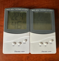 Digital Thermometer Hygrometer monitors