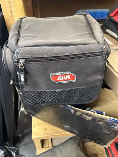 Motorcycle tank bag by company called GIVi