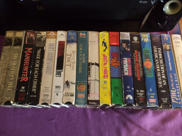 VHS Movies dans CD, DVD et Blu-ray  à Bridgewater