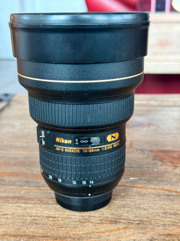 Nikon AF-S NIKKOR 14-24mm 1:2.8G ED Wide Angle Lens in Cameras & Camcorders in Kingston