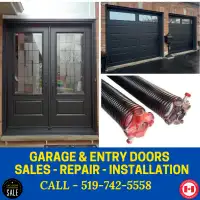 Garage Doors & Openers Repairs 519-742-5558 Cambridge