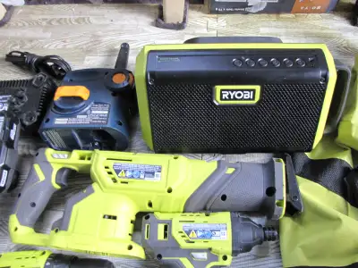 Ryobi 18V+One Tools Package 6 For Sell, View more
