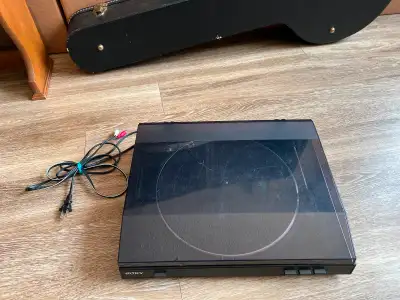 Vintage Sony turntable circa 1980s. Model no. PS-LX300USB Tested at local record store and in good w...