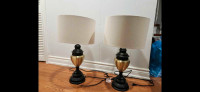 2 Beautiful Night Table Lamps