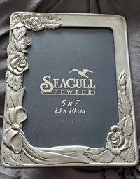 SEAGULL PEWTER PICTURE FRAME