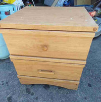 Solid Wood Side Table 