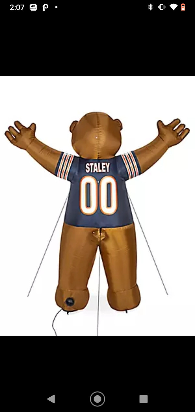 Inflatable NFL Mascot - Chicago Bears  in Other in Mississauga / Peel Region - Image 2