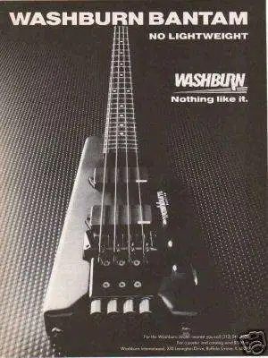 Bass -1980's Washburn Bantam B60 in Guitars in Oakville / Halton Region - Image 7