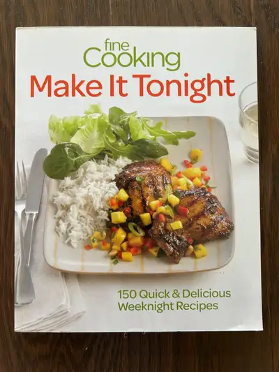 Fine Cooking Make It Tonight Paperback Cookbook, View more