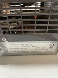 Dimplex Construction Heater 240V 4800W