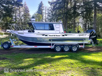 26' cuddy king, 2-225 mercury verados and 15 hp kicker. 800 hrs and on mains boat still being used s...