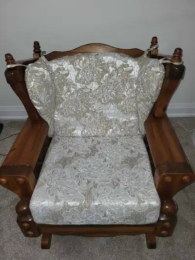 Antique couch and rocking chair for sale, View more