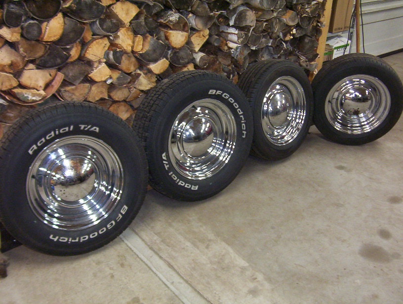 Chrome reverse rims and tires/Cragar rims | Tires & Rims | Winnipeg ...