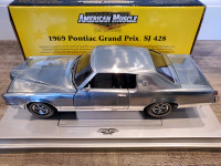1:18 Diecast ERTL RC2 1969 Pontiac Grrand Prix SJ 428 Chase Car