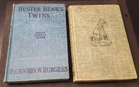 THORNTON W. BURGESS KIDS BOOKS, vintage, ca. 1960 - 2 available