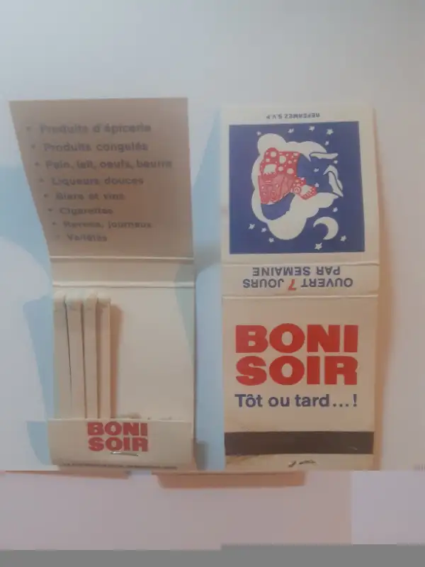 LOT DE CARTONS D'ALUMETTES VINTAGES D'ANCIEN DEPANNEUR DU QUEBEC in Arts & Collectibles in Laval / North Shore - Image 4