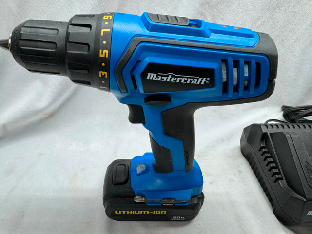 Mastercraft 20V Max Li-Ion Cordless Drill, 1/2-in in Power Tools in St. Catharines - Image 3