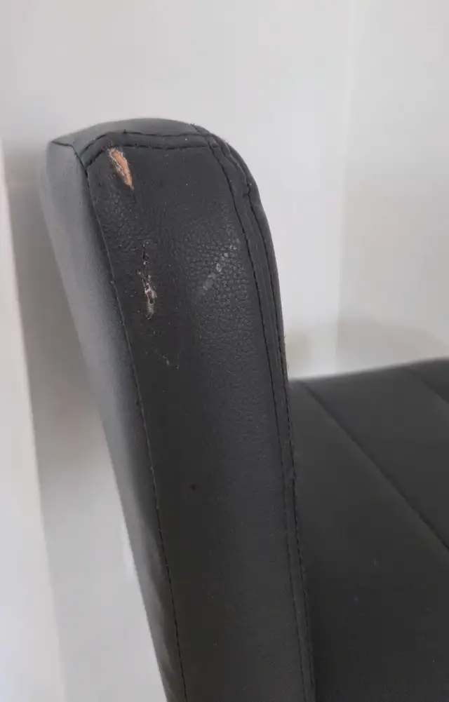 Grey Faux Leather Bar Stools in Chairs & Recliners in City of Toronto - Image 6