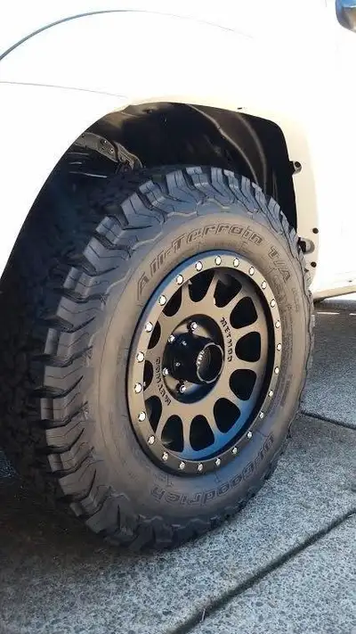 New LT225/65R17 /D 107/103S BFGoodrich All-Terrain T/A KO2 $ 1170 plus hst per set of 4 tires NEW ri...