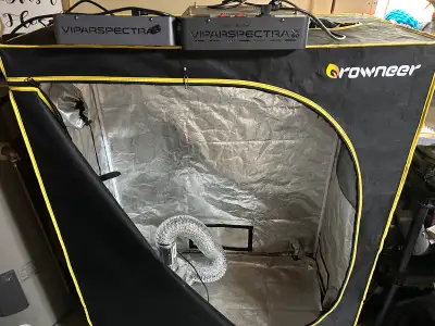 Complete Grow Tent Kit – Lights, Filter, Fan – Ready to Go!, View more