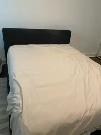 Free queen bed frame and mattesss
