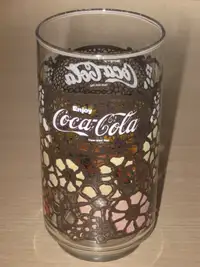 Coca Cola polar bear Glass & klseye's coca cola Glass