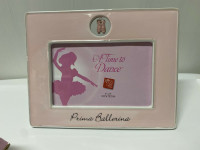 NEW “A Time to Dance” Prima Ballerina 4x6 ceramic photo frame.