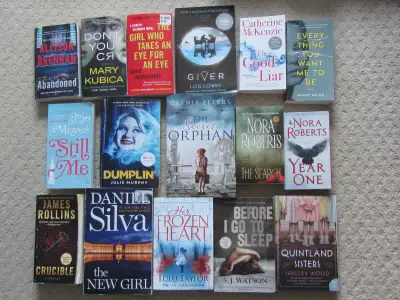 A Variety Of Softcover Fiction Books - 14 Left, View more
