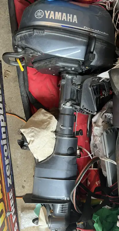 It's practically brand new - only 6 hours on it. I kept it as a kicker for my boat but because I mai...