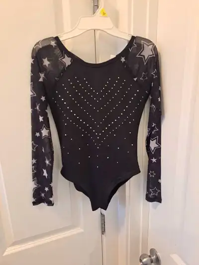 New Justice Girls Dance/Gymnastics Long Sleeve Star Mesh Leotard, View more