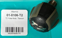 Atomic T2 Titanium Regulator Yoke Hand Wheel - PU in Orillia