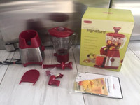 Back to Basics Red Smoothie Compact Power Signature Blender