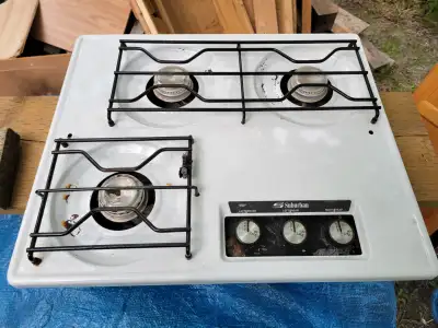 Good condition. Used RV cooktop, model number SD3.