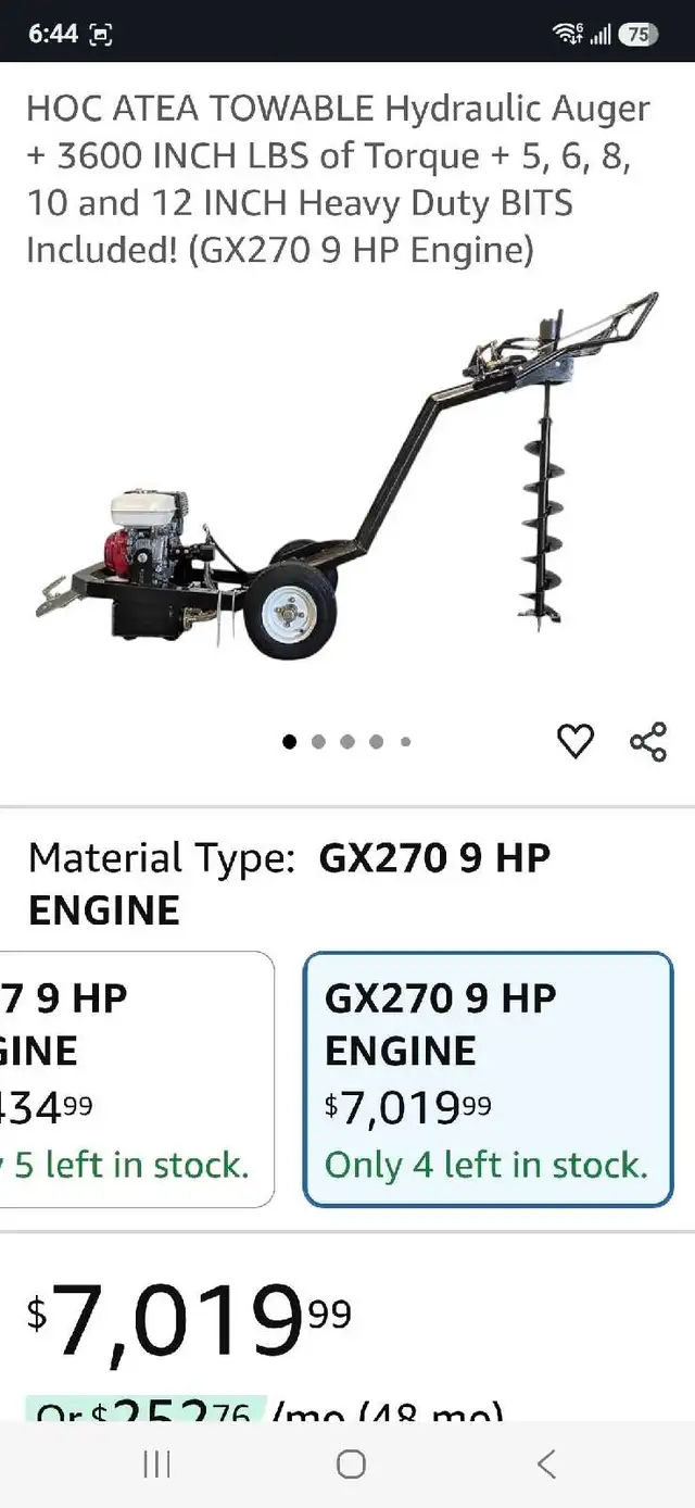 Auger, one man, 5 bits549769238440192005