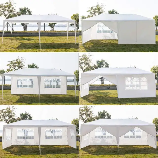 10'x20' Outdoor Canopy Party Wedding Tent Patio Gazebo in Patio & Garden Furniture in Mississauga / Peel Region - Image 5
