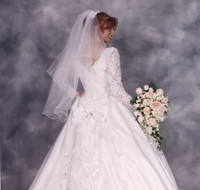 Robe de mariée Mori Lee, taille 14 -utilisée /Wedding Dress-used