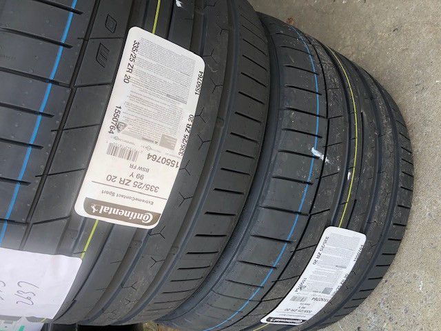 2 NEW 335/25/R20 Continental- Corvette Z06/GrandSport/ZR1/VIPER in Tires & Rims in City of Toronto