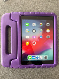 iPad Air 16GB with kids tough case and headphones