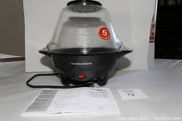 Hamilton Beach - Popcorn maker in Other in Burnaby/New Westminster - Image 2