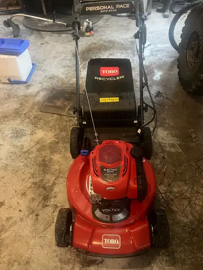 Toro Lawnmower with Personal Pace and Electric Start, View more