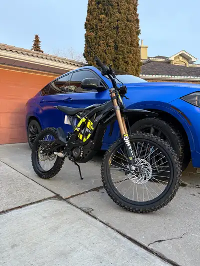 Selling this brand new 2025 Surron Light Bee X Never used no kilometres on it Comes with everything...