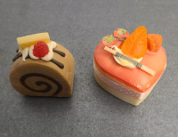 NEW - Japanese Kawaii Style Food Cake Fridge Magnets - $10/each