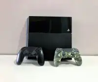 PS4 and accessories with 7 games