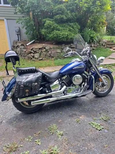 Selling my Yamaha V Star. Bought the bike last year and have hardly drove it. Bike works good.