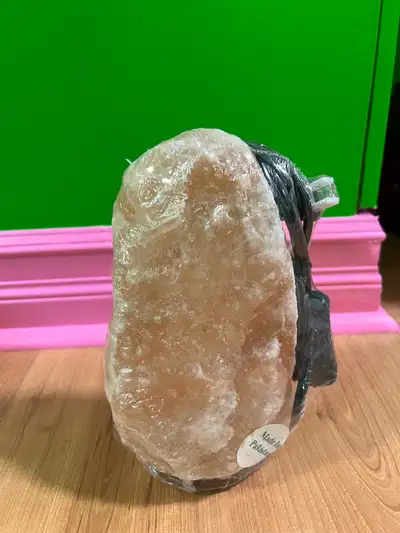Natural Himalayan Salt Lamp with Power Cord – Brand New / Sealed, View more