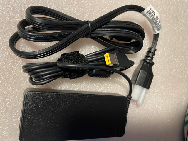 Lenovo 65W AC Adapter for Lenovo Laptop or Mini PC NEW in Laptop Accessories in Strathcona County