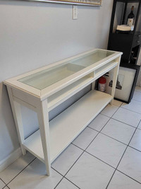Modern Credenza with glass top