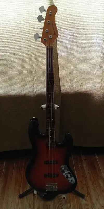Custom fretless bass guitar, View more