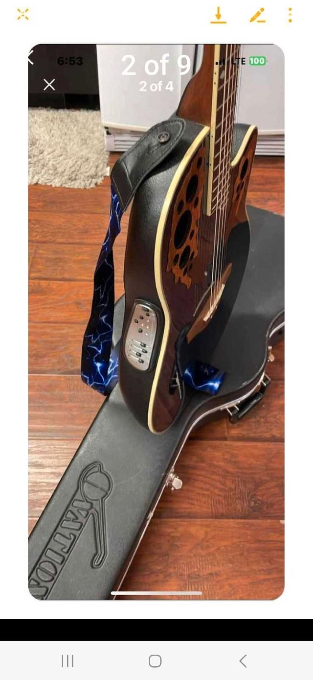 Ovation Celebrity 6 string guitar  in Guitars in Mississauga / Peel Region - Image 2