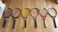 Lot of Tennis Rackets Racquets - $50